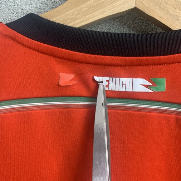 Adidas Jersey Youth XL Mexico National Soccer Red 2014 World Cup Climacool *FLAW - Picture 16 of 16
